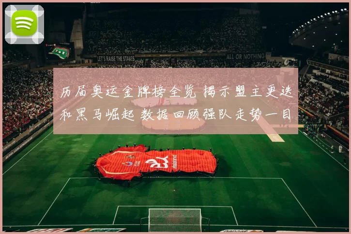历届奥运金牌榜全览 揭示盟主更迭和黑马崛起 数据回顾强队走势一目了然