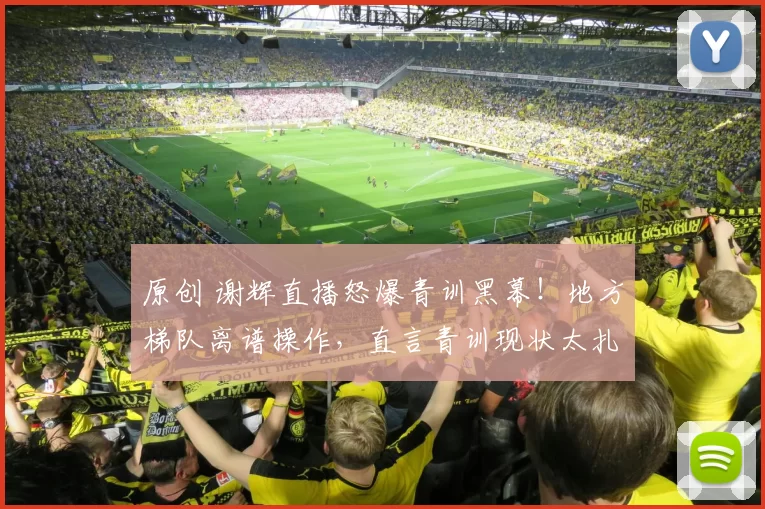 原创 谢辉直播怒爆青训黑幕！地方梯队离谱操作，直言青训现状太扎心